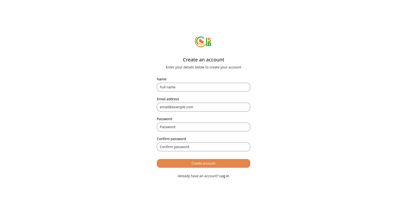 Create Account Form