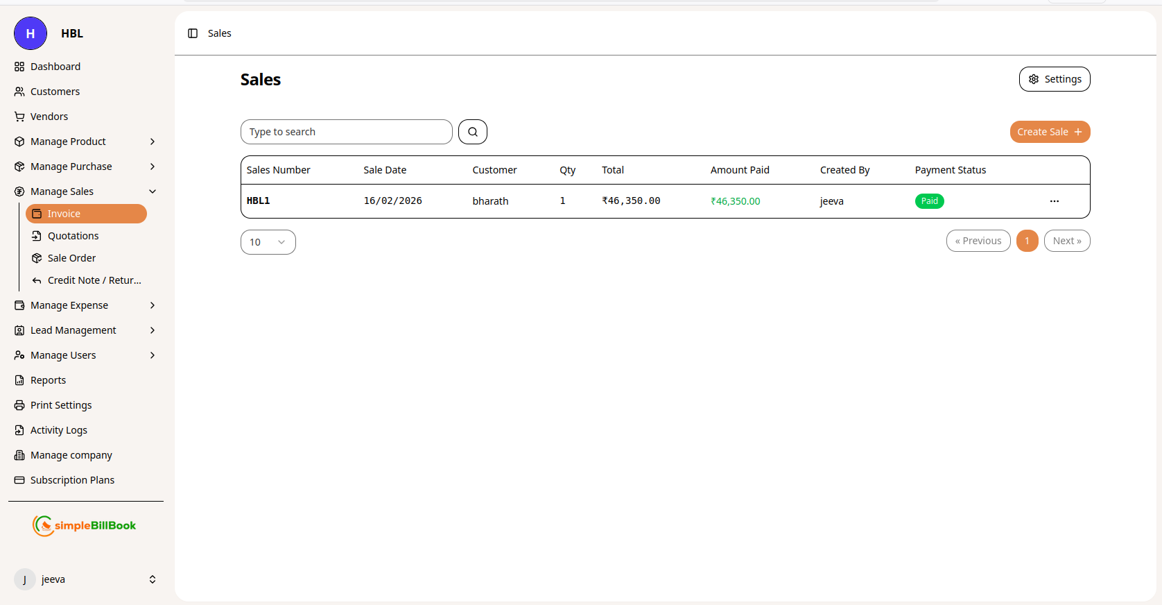 விற்பனை விலைப்பட்டியல்கள் பட்டியல்